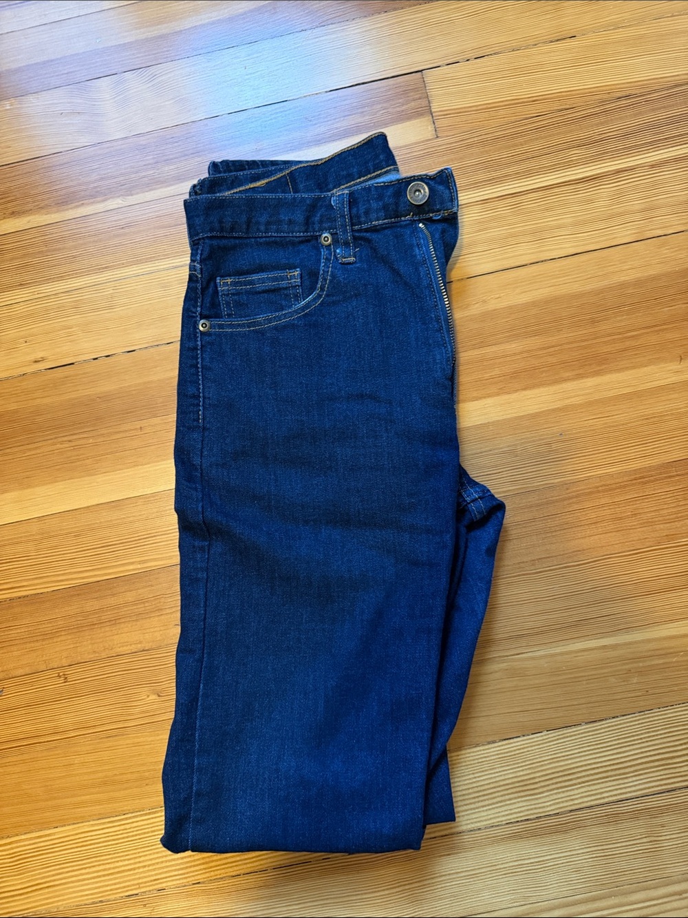 Dearborn Denim Chicago Dark Wash Straight Leg Jeans